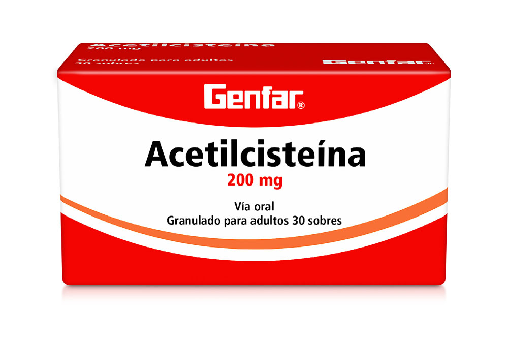 Acetilcisteina 200mg