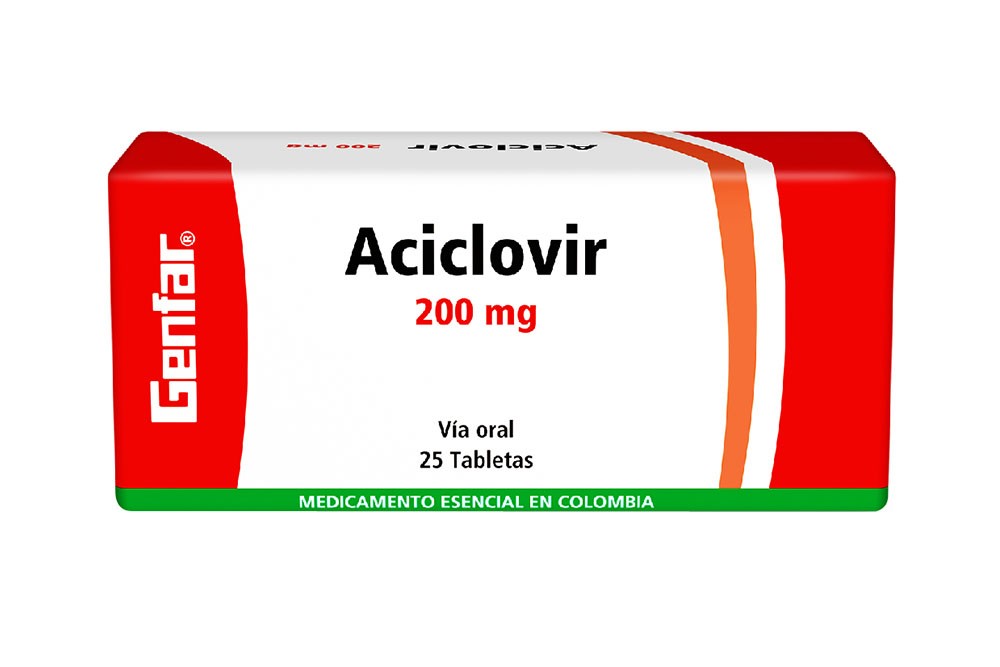 Comprar Aciclovir 200 Mg Genfar Caja X 25 Tabletas En Farmalisto