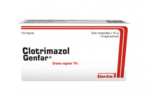 clotrimazol vaginal genfar tubo aplicadores farmalisto