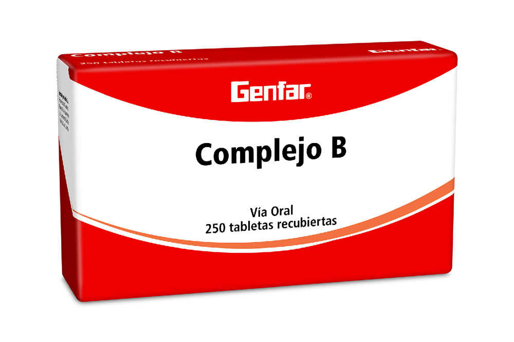 Comprar Complejo B Genfar Caja Con 250 Tabletas En Farmalisto 3266