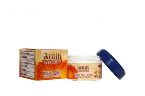 Crema Arnik Capsaicina Caja Con Frasco Con 60 g