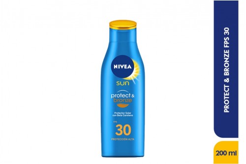 Nivea Sun Protector Solar Con Bronceador Frasco Con 125 mL