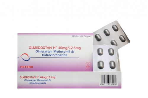 Olmedoxtan H 40 +12.5 Caja Por 30 Tabletas Rx4