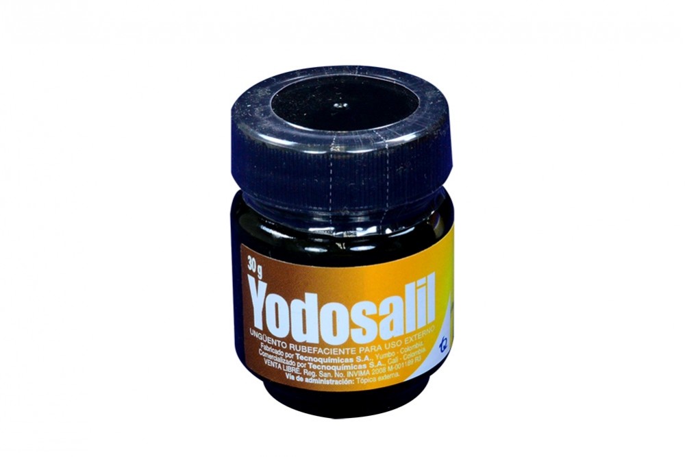 Yodosalil Ungüento Frasco Con 30 G Col