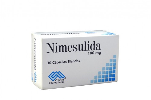 Nimesulida 100 mg Caja Con 30 Tabletas