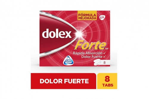 Dolex Forte Optizorb Caja x 8 tabletas