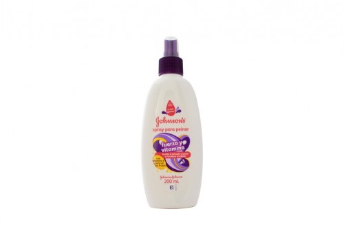 Spray Para Peinar Johnson’s Fuerza y Vitamina Frasco Con 200 mL