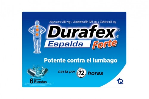 Durafex E Forte Caja Con 6 Cápsulas