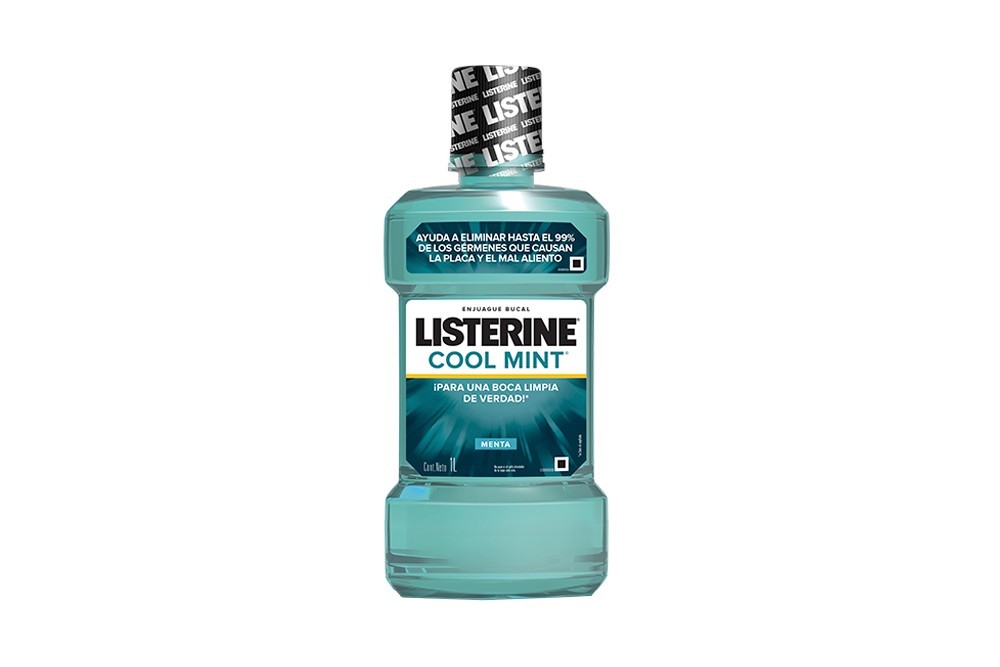 Enjuague Bucal Listerine Cool Mint Con 1 L