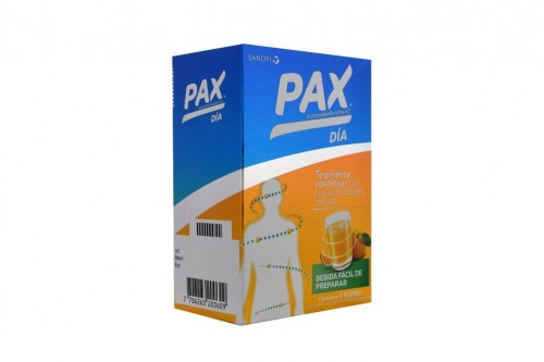 Pax Día Sabor Naranja Caja Con 6 Sobres De 6 G C/U