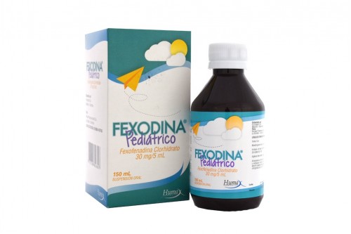 Fexodina Susp 30 Mg/5Ml Caja Con Frasco De 150 Ml Suspensión