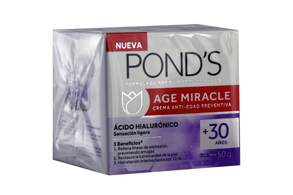 Ponds Age Miracle ácido Hialurónico Día Frasco Con 50 g