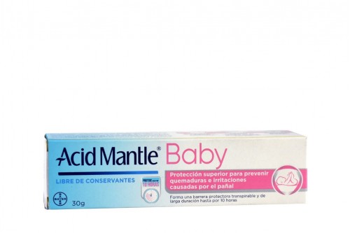 Acid Mantle Baby Caja Con Crema De 30 Gr