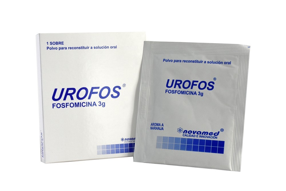 Urofos 3 g Polvo Oral Naranja Caja Con Sobre Con 8.7 g Rx Rx1 Rx2