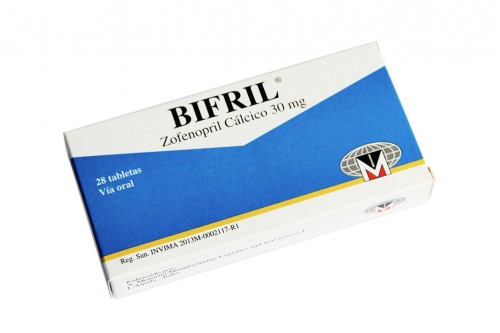 Bifril 30mg Caja Con 28 Tabletas Recubiertas Rx4