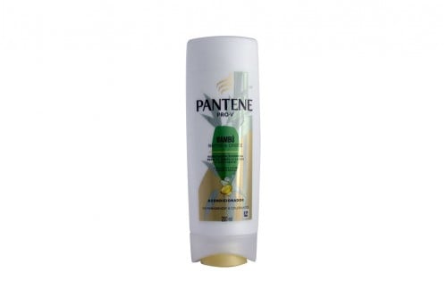 Acondicionador Pantene Control Caída Bambú Frasco De 200 mL