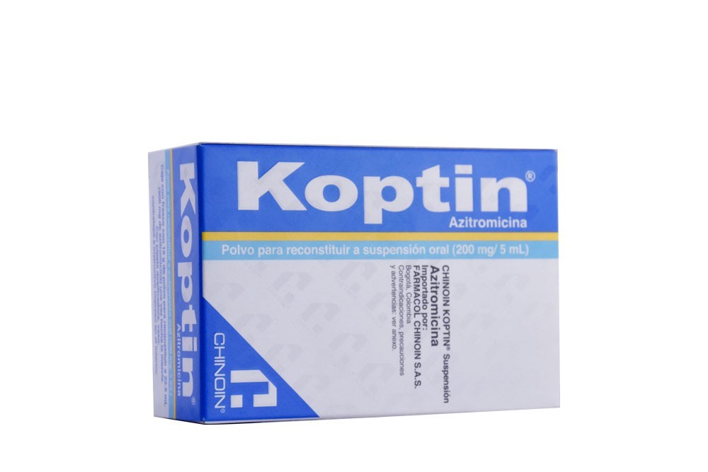 Koptin 200 Mg/5mL Suspensión Caja Con 16g Polvo Para Reconstituir Rx Rx2