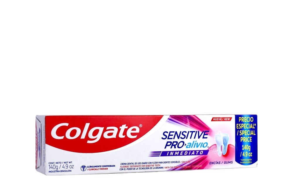 Crema Dental Colgate Sensitive Proaliv Encias Tubo De 140g