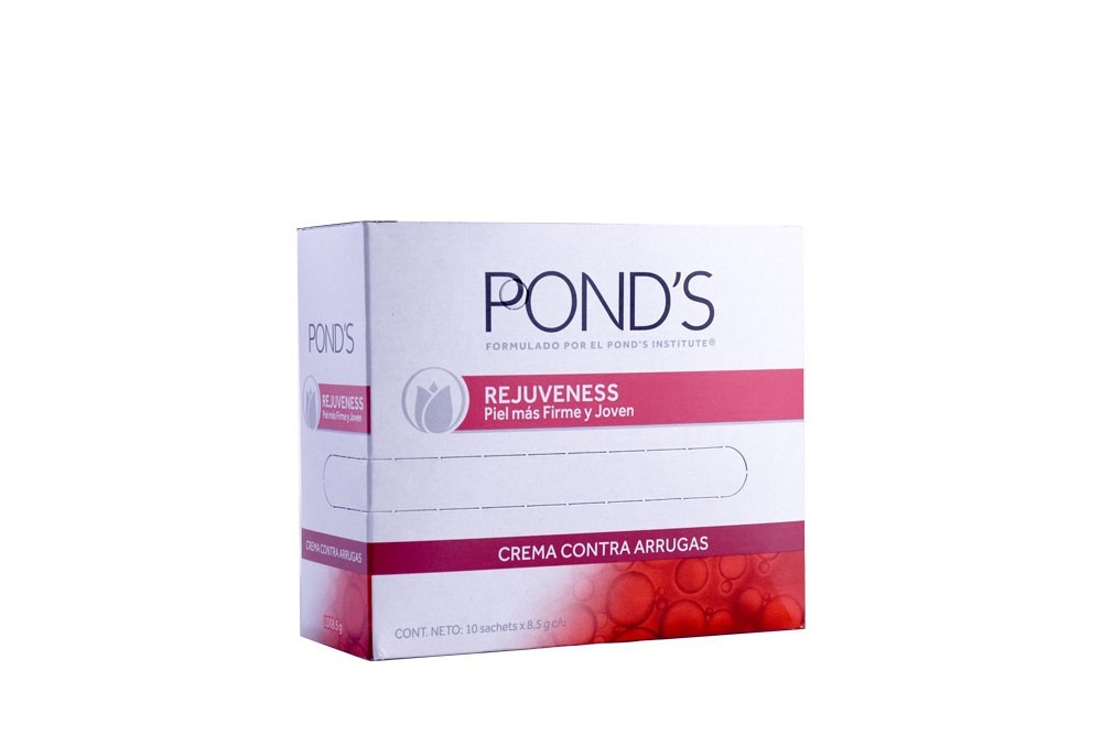 Crema Ponds Rejuvenes Displey  Caja Con 10 Sobres De 8.5 Gramos