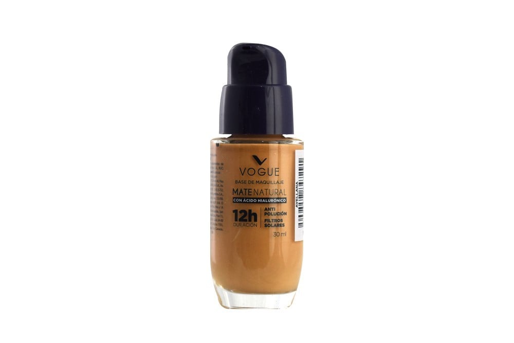 MAQUILLAJE LIQUIDO MATE NATURAL VAL AH AVELLANA FRASCO 30 ML