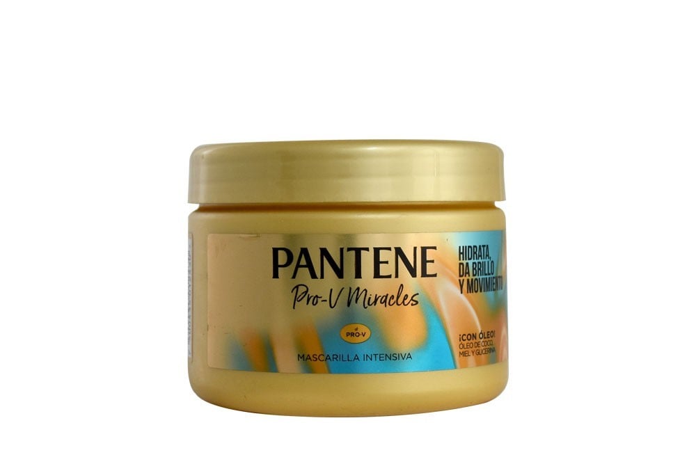 Tratamiento Pantene Hidrata Brillo Movimiento  Caja Con Frasco De 300 mL