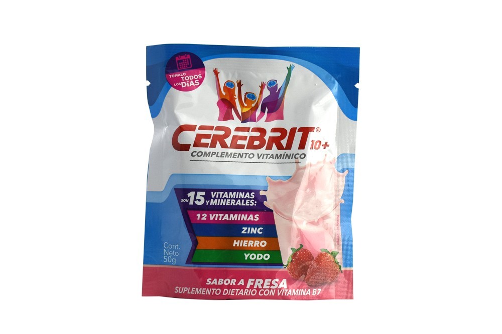 Cerebrit 10+ Fresa Doypack 50 Gr