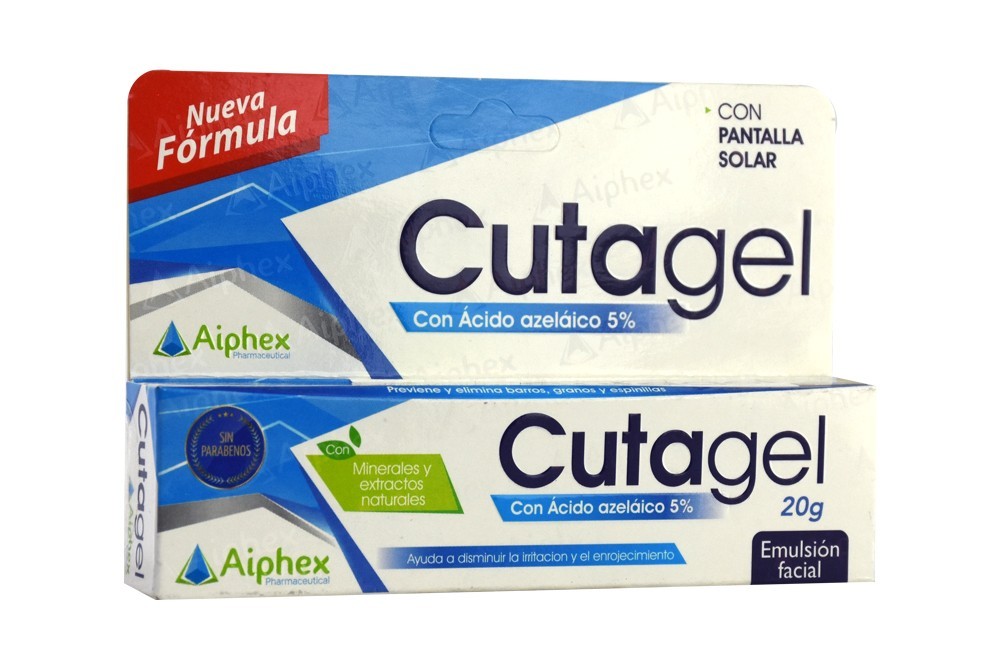 CUTAGEL CREMA BARROS Y ESPINILLAS 20 TUBO GR