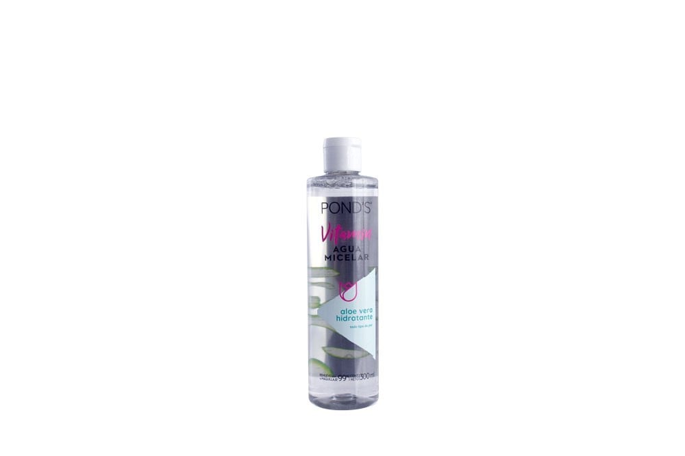 Agua Micelar Ponds Aloe Vera Frasco Con 300 mL