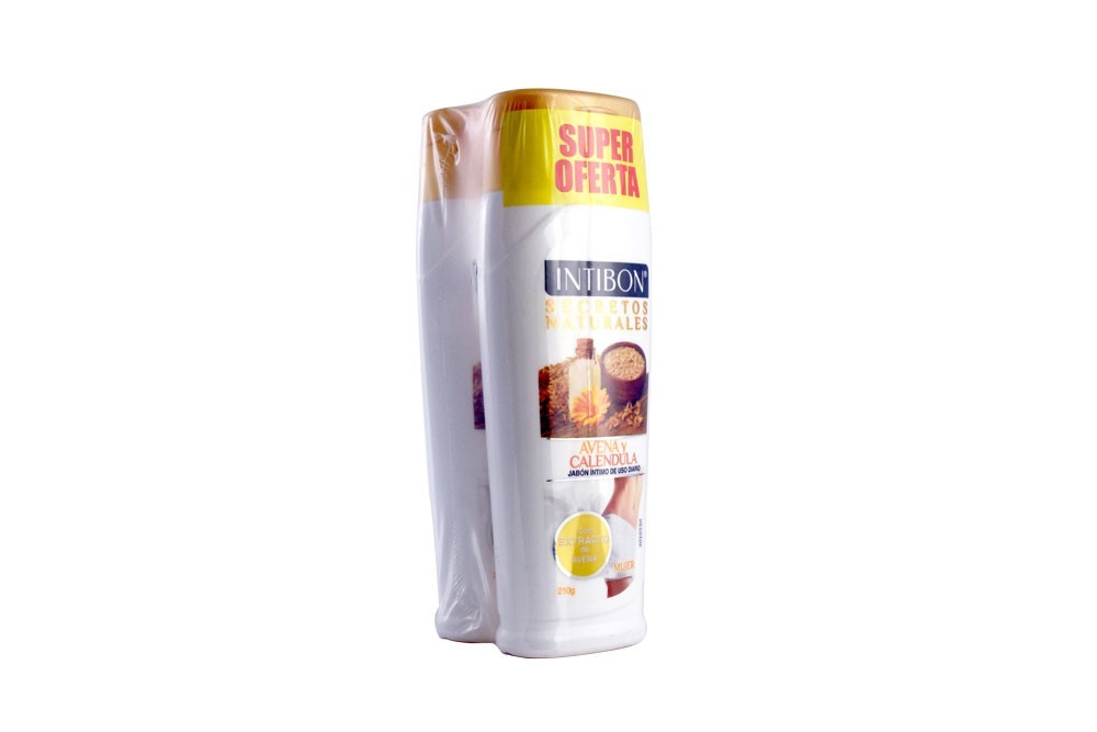 Jabon Intimo Intibon Avena X 210 Gramos Caja Con 2 Frascos Precio Esp