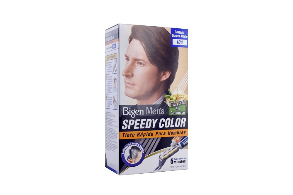 Tinte Bigen Mens Speedy CastañO 104 Caja Con 1 Und