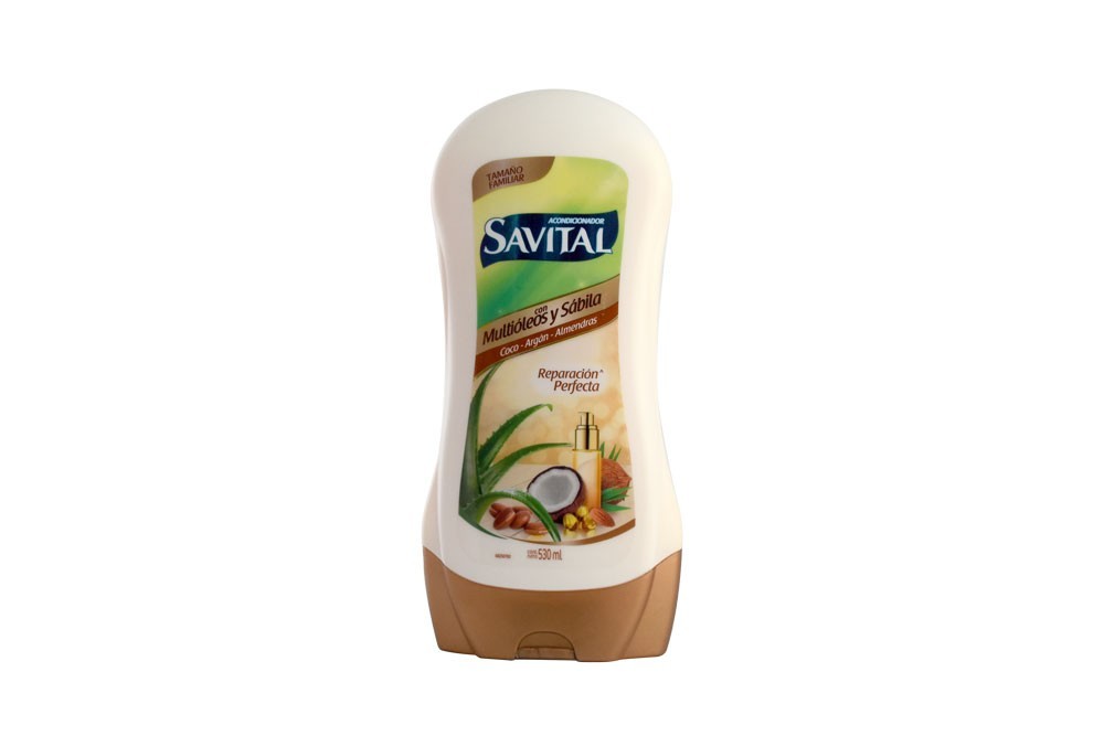 Acondicionador Savital Multioleos Frasco De 530 mL