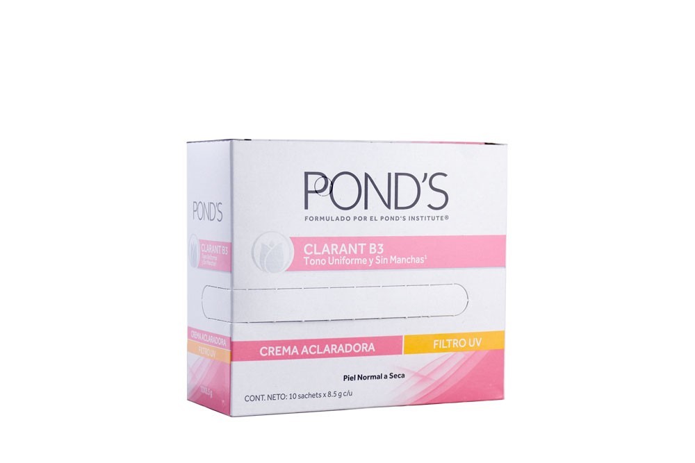 Crema Ponds Clara B3 P Seca Displey 10 Sobres De 8.5g