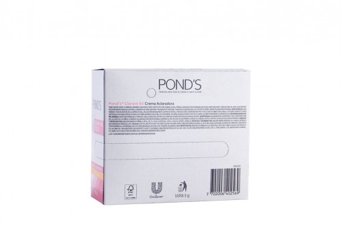 Crema Ponds Clara B3 P Seca Displey 10 Sobres De 8.5g