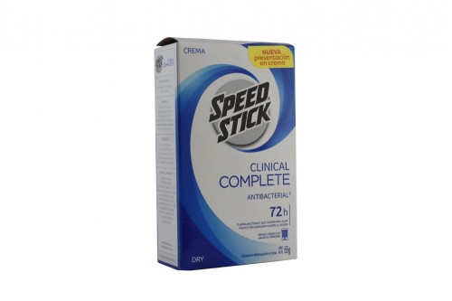 Desodorante Men Speed Stick Clinical Dry Barra De 55g