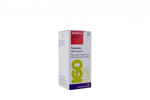 Symbicort Turbuhaler 160-4,5 Mcg Inhalatoria Frasco Con 120 Dosis Rx1