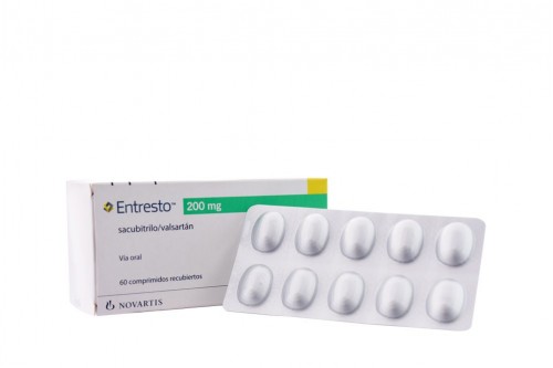 Entresto 200 mg Caja Con 60 Comprimidos Recubiertos Rx Rx1 Rx4