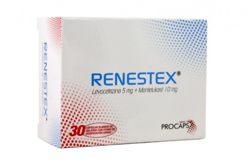 Renestex 5/10 Mg Caja Con 30 Cápsulas