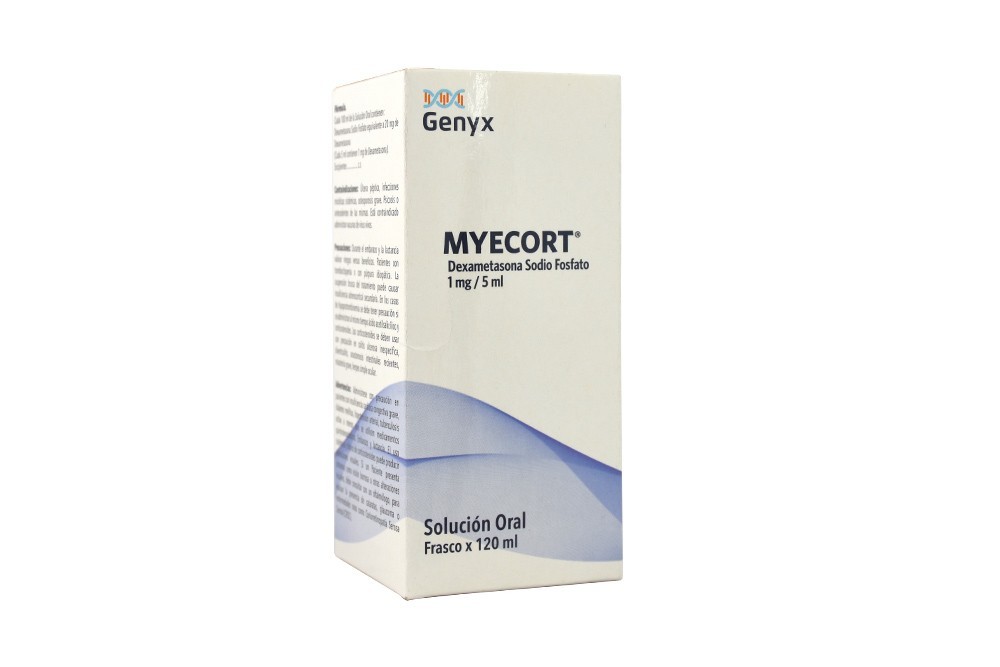 Myecort 1 Mg / 5 Ml Solución Oral Frasco De 120 Ml Rx