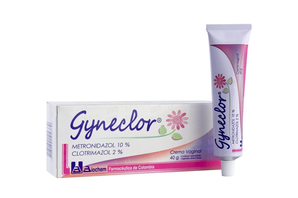 Gyneclor Caja Con Tubo 40 Gramos Crema Vaginal Rx Rx2