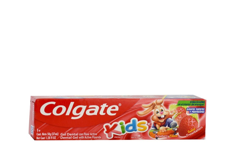 Crema Dental Colgate Kids Strawberry Tubo De 50g