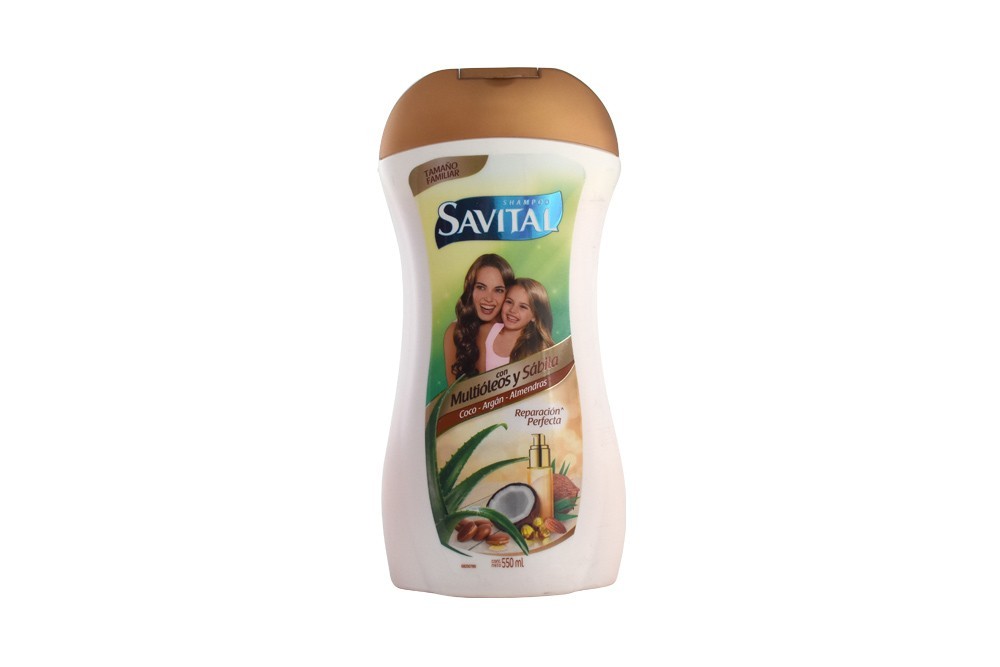 Champú Savital Multioleos Frasco De 550 mL