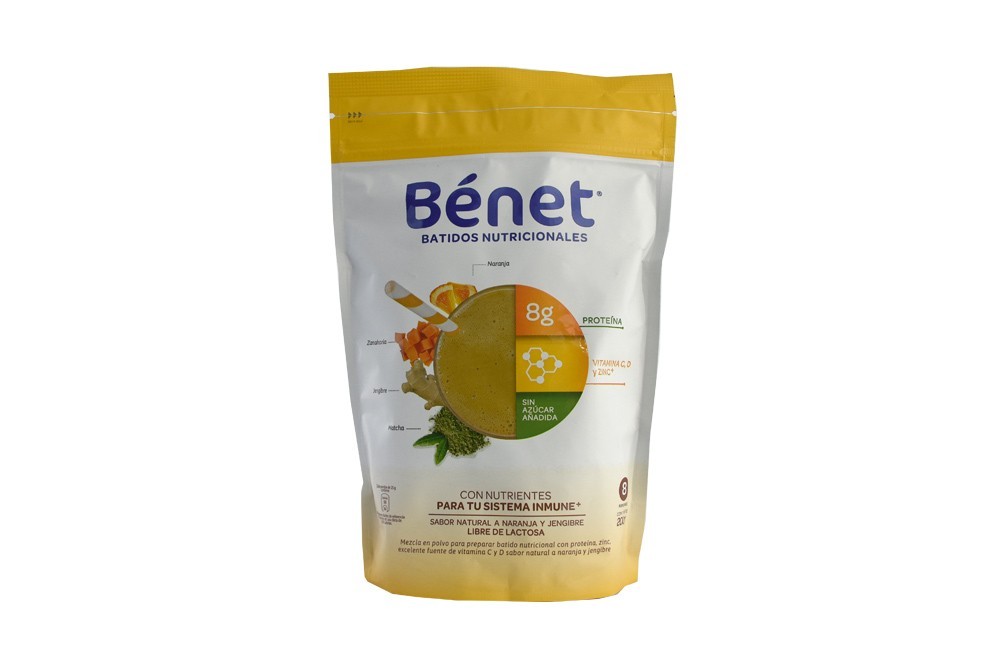 BENET BATIDO NUTRICIONAL SISTEMA INMUNE DOYPACK 200 GRAMOS