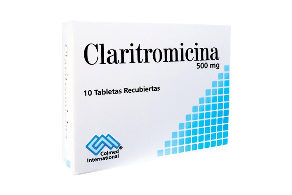 Comprar Claritromicina 500 Mg Caja 10 Tabletas En Farmalisto