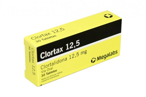 Clortax 12,5 mg Caja Con 30 Tabletas Rx