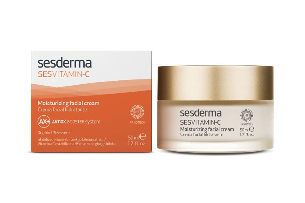 Crema Facial Sesvitamin C Hidratante Frasco Con 50 mL