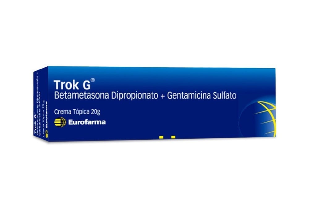 Trok G Crema Topica Caja Con Tubo 20 Por Gramos Rx Rx2