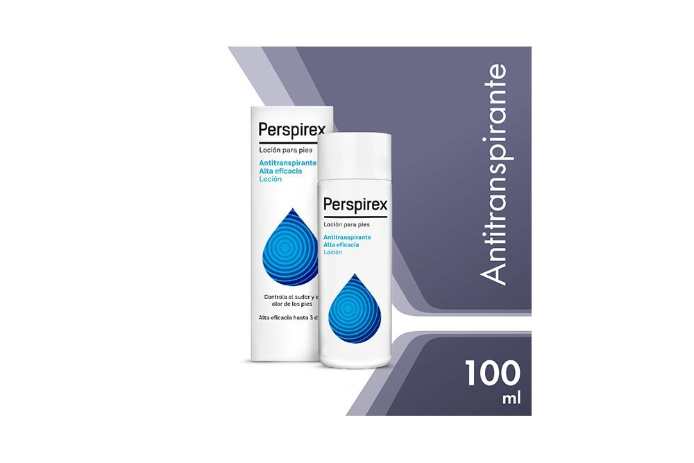 Perspirex Loción Para Manos Y Pies Por 100 mL