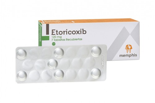 Etoricoxib Memphis 120Mg Oral Caja De 7 Cápsulas Rx4