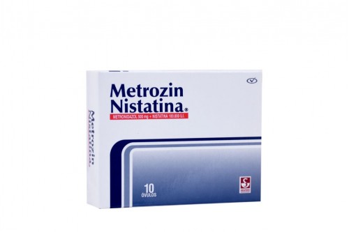 Metrozin Nistatina Caja 10 Ovulos