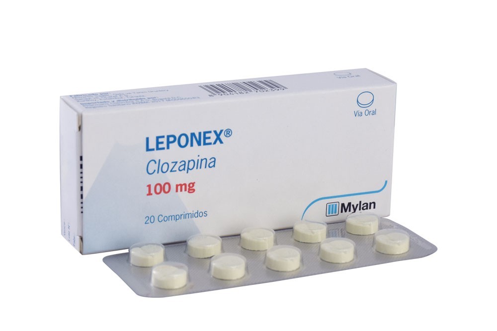 Leponex 100 Mg Caja Con 20 Comprimidos Rx-Rx6